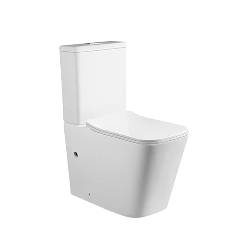 Rimless Two-Piece Toilet Suite