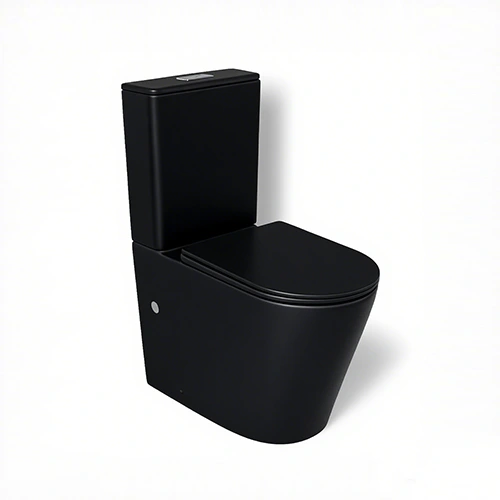 Rimless and Whirlpool Two-Piece Toilet Suite