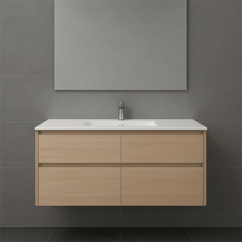 1200mm Wall Hung Vanity with 4 Drawers